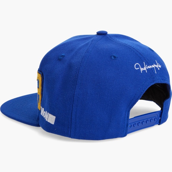 Brand About Nothing, Baseball Cap, Adjustable, Indianapolis, Royal Blue, New - Picture 2 of 2